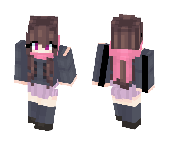 Hiyori Iki || By Kaylita - Female Minecraft Skins - image 1
