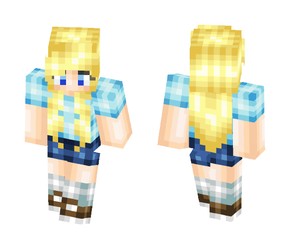 Summer lovin' had me a blast ♪ - Female Minecraft Skins - image 1