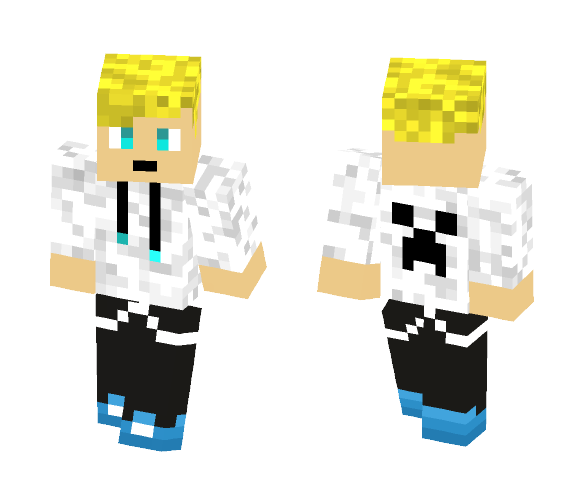 Teen Boy [Blond] - Boy Minecraft Skins - image 1
