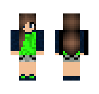 Seahawks Girl - Girl Minecraft Skins - image 2