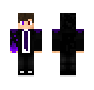 Boy with Purple Power Hand