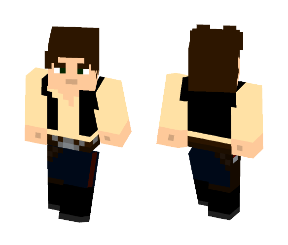 Han Solo - Male Minecraft Skins - image 1