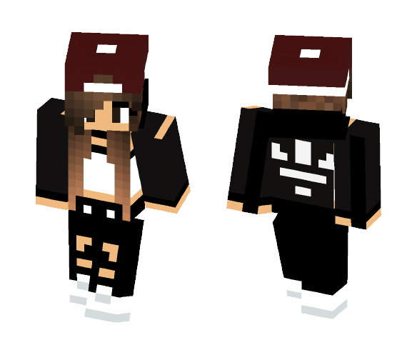 Adidas Girl - Girl Minecraft Skins - image 1