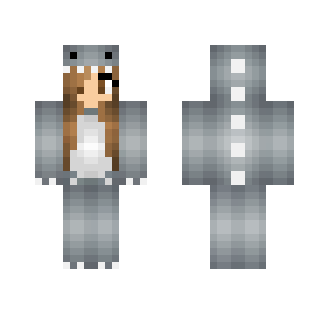 Grey Dino Hoodie (Female)