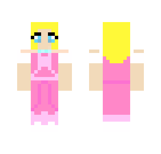 Cinderella. Pink dress