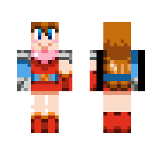 Wonder Momo (Helmetless) - Female Minecraft Skins - image 2