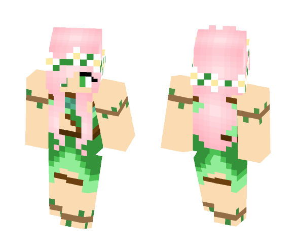 Forest Girl - Girl Minecraft Skins - image 1
