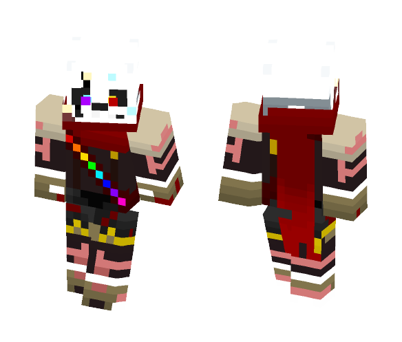 Inkfell/errorfell Ink Sans - Male Minecraft Skins - image 1