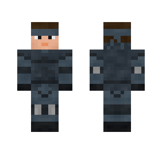 Metal Gear Solid Solid Snake - Male Minecraft Skins - image 2