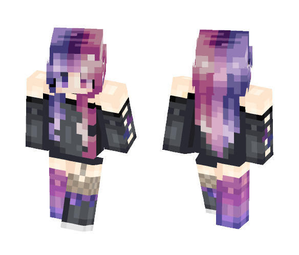 Sᴘɪʀɪᴛ | Another Galaxy Skin - Female Minecraft Skins - image 1