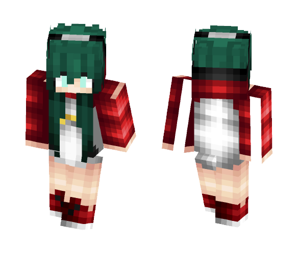 Pokeball Hoodie - Female Minecraft Skins - image 1