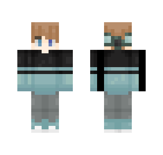 Twin OCs: Well | GhostCoffee - Male Minecraft Skins - image 2