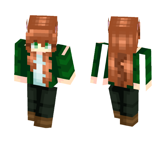 OC -- Faline (Neko) - Female Minecraft Skins - image 1