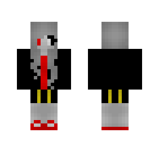 Underfell Sansy - Female Minecraft Skins - image 2