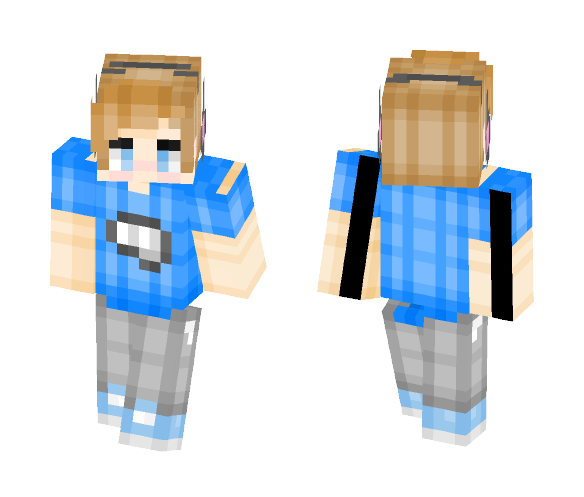 PewDiePie | Felix Kjellberg - Male Minecraft Skins - image 1
