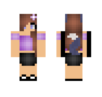 Werewolf OC! Party Outfit - Female Minecraft Skins - image 2