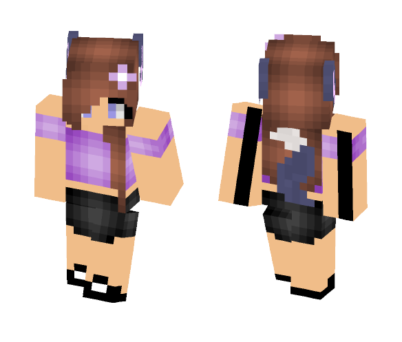 Werewolf OC! Party Outfit - Female Minecraft Skins - image 1