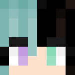 Half & Half Hair - Female Minecraft Skins - image 3