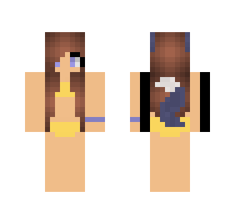 Werewolf OC Bikini - Female Minecraft Skins - image 2