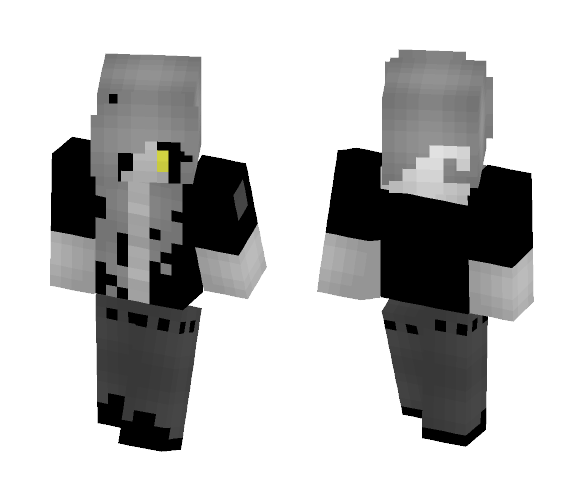 Gaster! Sansy - Female Minecraft Skins - image 1