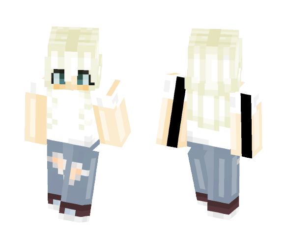 i tried - Female Minecraft Skins - image 1