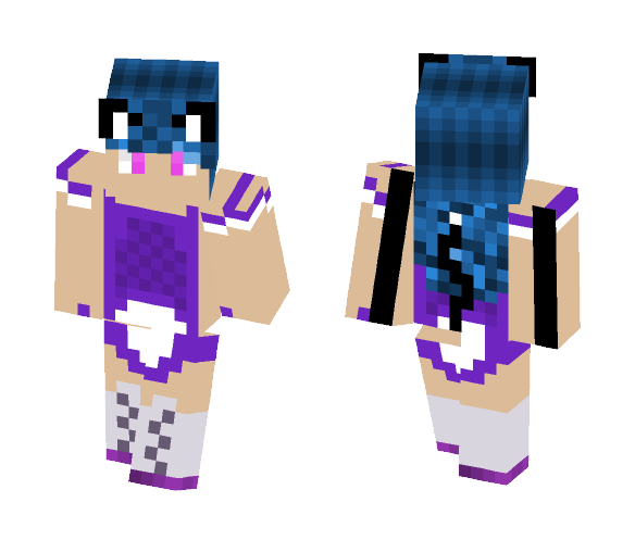 Download Free Cute Meif'Wa Girl Skin for Minecraft image 1 Cute Meif'Wa Girl - Cute Girls Minecraft Skins - image 1