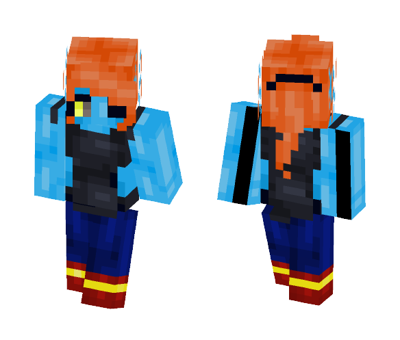 Undyne - UnderTale - Female Minecraft Skins - image 1