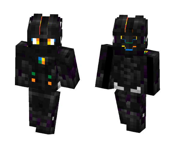 EnderIs with Helmet - Male Minecraft Skins - image 1