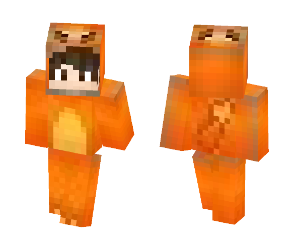 Charmander Boy - Boy Minecraft Skins - image 1