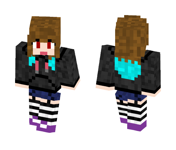 My Oc - Lizzy The Serial Killer - Female Minecraft Skins - image 1