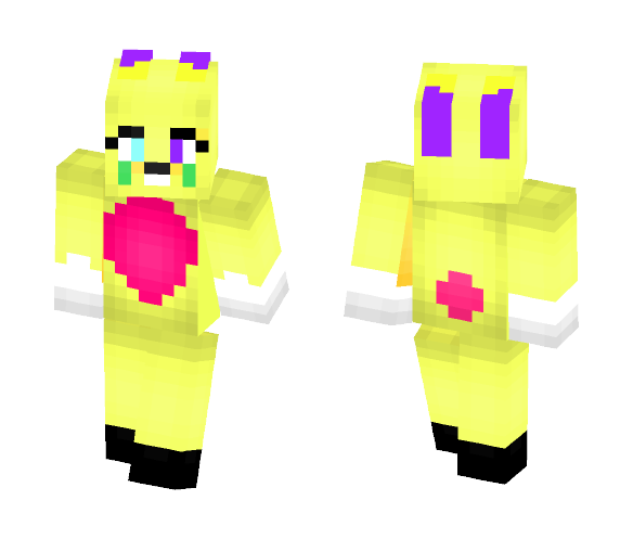thumper the rabbit (my fnaf oc) - Female Minecraft Skins - image 1