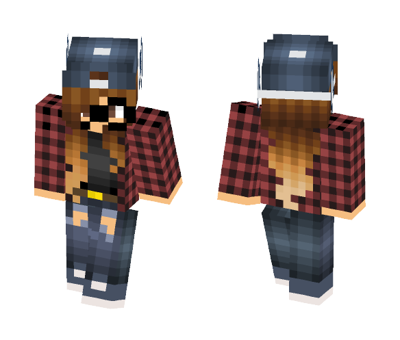 First skin to upload! - Female Minecraft Skins - image 1