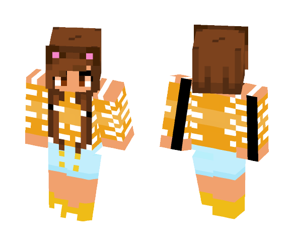||_SpacePenguin_|| ~ Taiga FanSkin - Female Minecraft Skins - image 1