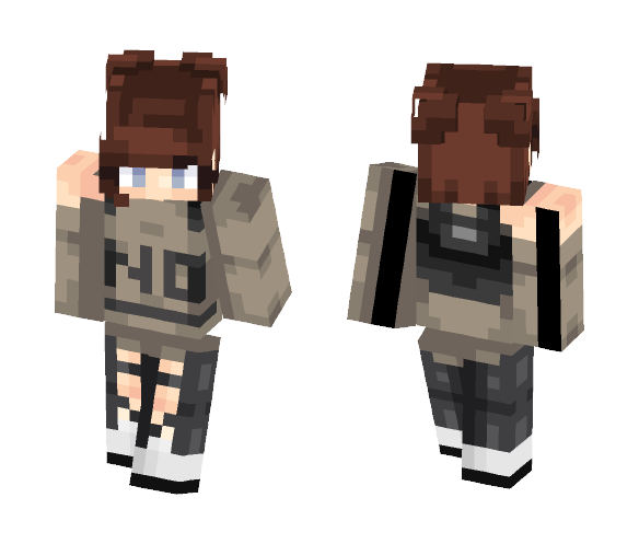 Average girl - Girl Minecraft Skins - image 1