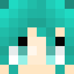 Download Free Hatsune Miku Ribbon Girl Skin for Minecraft image 3 Hatsune Miku Ribbon Girl - Girl Minecraft Skins - image 3
