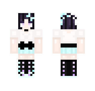 Hinata Poka Outfit - Female Minecraft Skins - image 2
