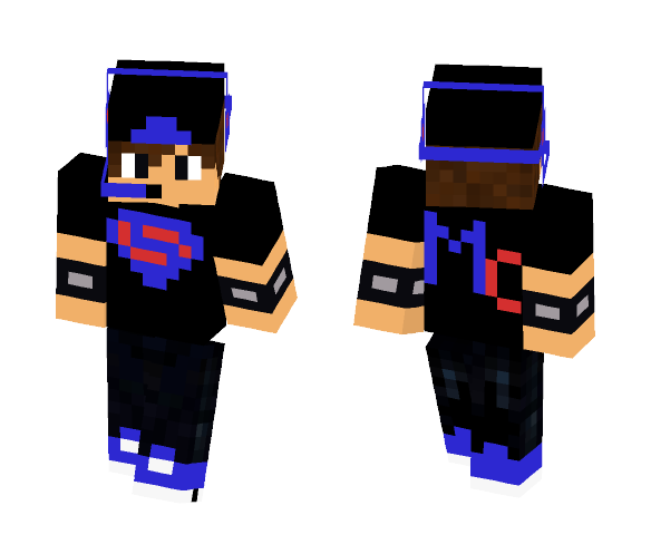 SuperGamer - Male Minecraft Skins - image 1
