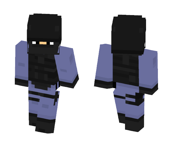 CS:GO Counter terrorist - Male Minecraft Skins - image 1