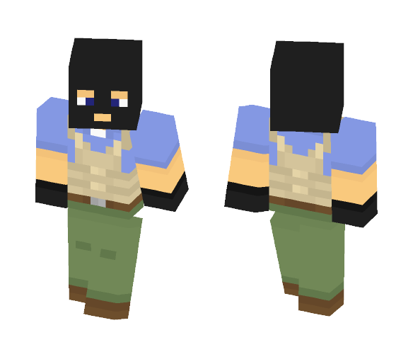 CS:GO terrorist - Male Minecraft Skins - image 1
