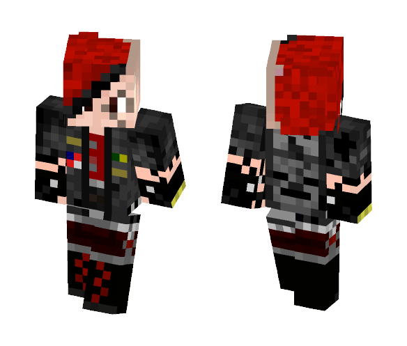 Punk Biker [My Skin] - Male Minecraft Skins - image 1