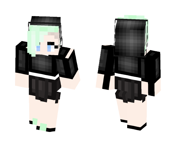 Gender Neutral Eyeliner - Interchangeable Minecraft Skins - image 1