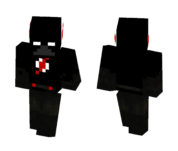 Black Flash (CW but logo altered) - Comics Minecraft Skins - image 1