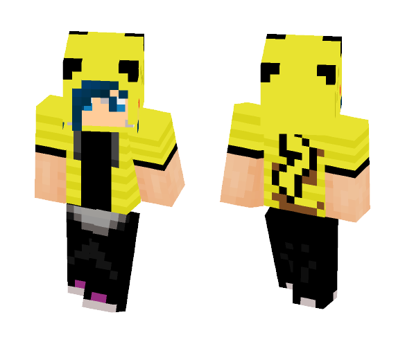 Pokemon Fan Girl - Girl Minecraft Skins - image 1
