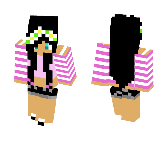 Summer girl - Girl Minecraft Skins - image 1
