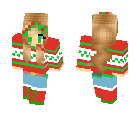 Christmas Girl - Christmas Minecraft Skins - image 1