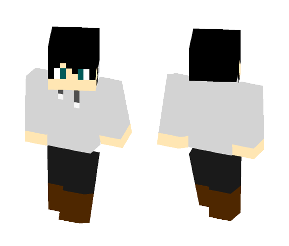 grey jacket.png - Male Minecraft Skins - image 1