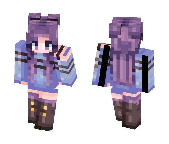 grapey grape (+ poll) - Female Minecraft Skins - image 1