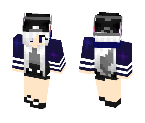 Cute Wolf Girl Edit - Cute Girls Minecraft Skins - image 1