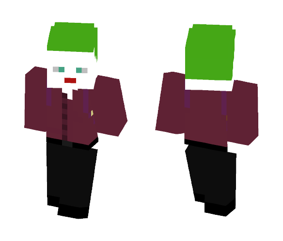 Joker Suicide Squad - Male Minecraft Skins - image 1