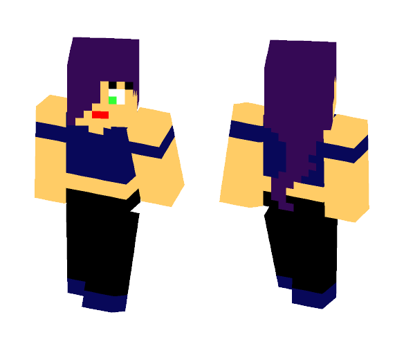 Cute Rock Band Girl - Cute Girls Minecraft Skins - image 1
